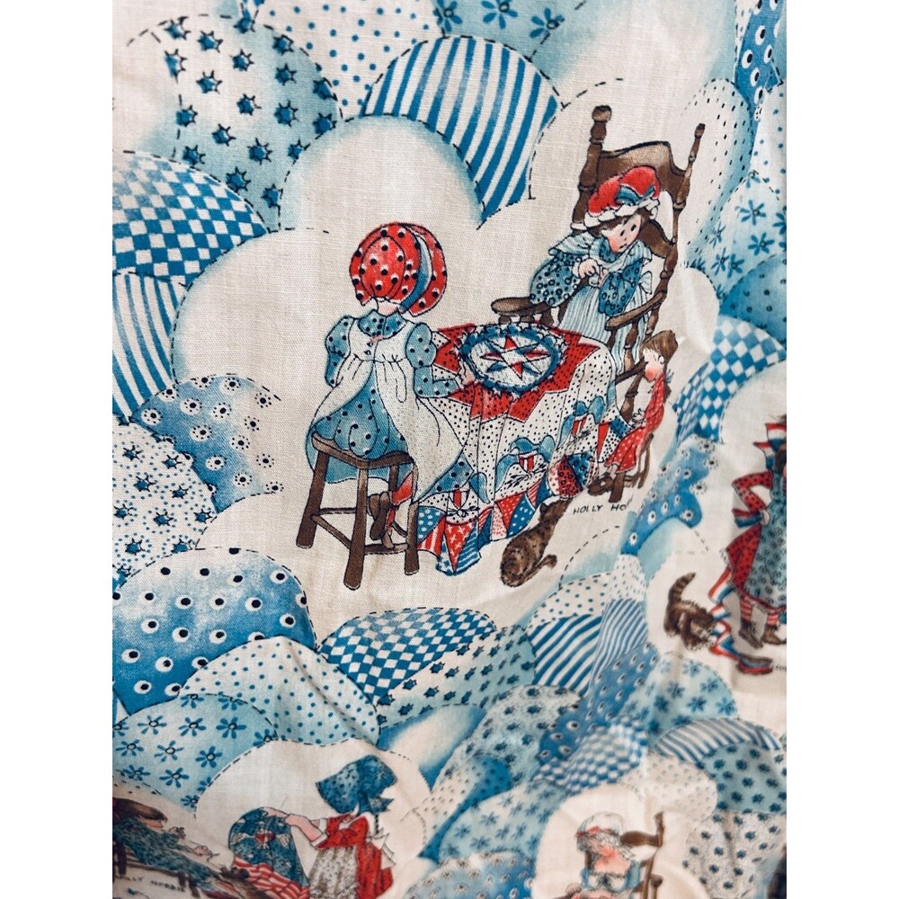 Vintage 1976 Bicentennial Prairie Dress Holly Hobby Fabric Handmade Size Medium - Picture 6 of 9